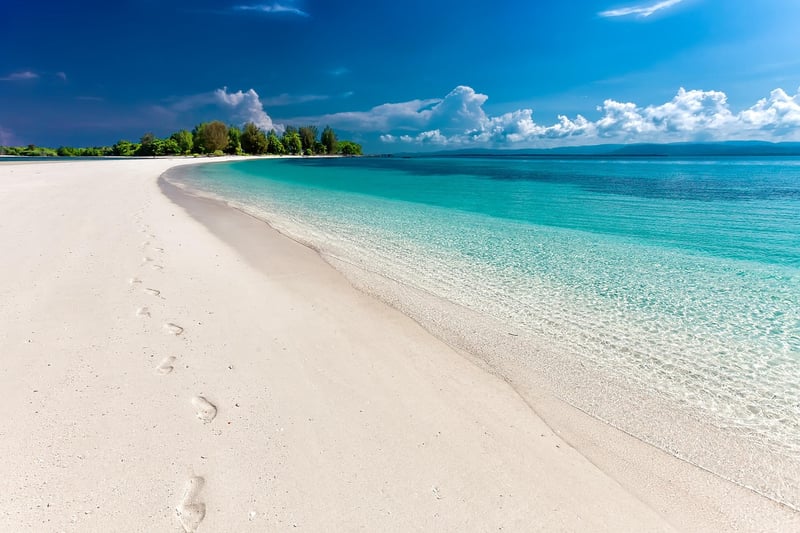 Peaceful Beach Setting