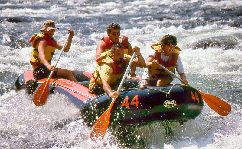 White-water rafting